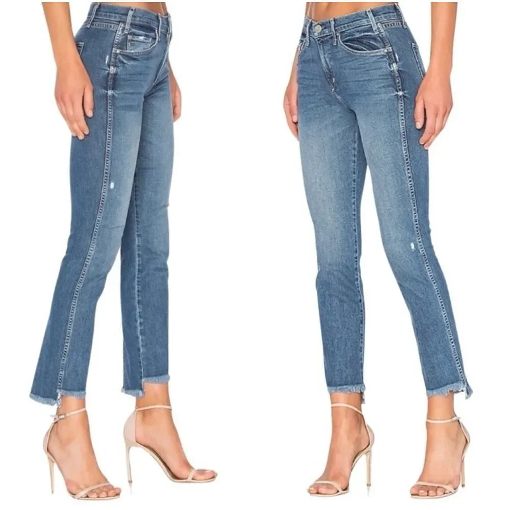 McGuire Denim Lido High Rise Step Hem Jeans Women’s 30 Slim Straight Denim